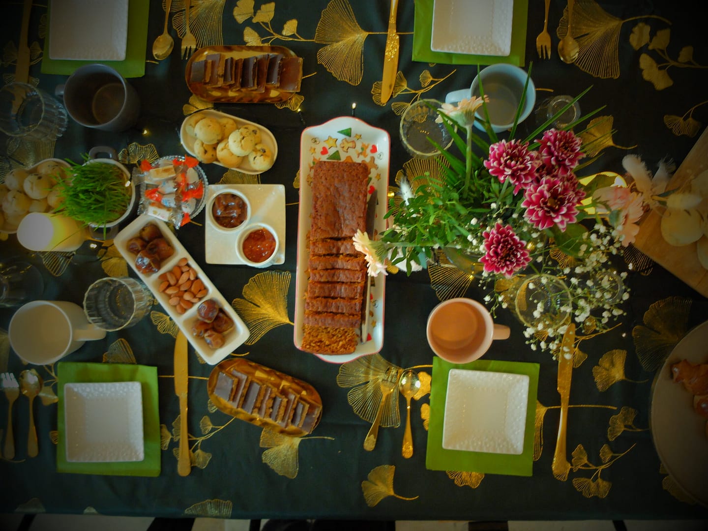 table petit déjeuner