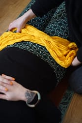 serrage rebozo bellina maternage arles